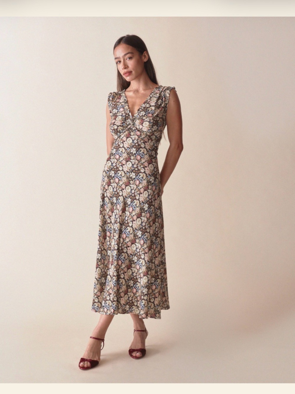 Doen Thalia dress in Arbor floral